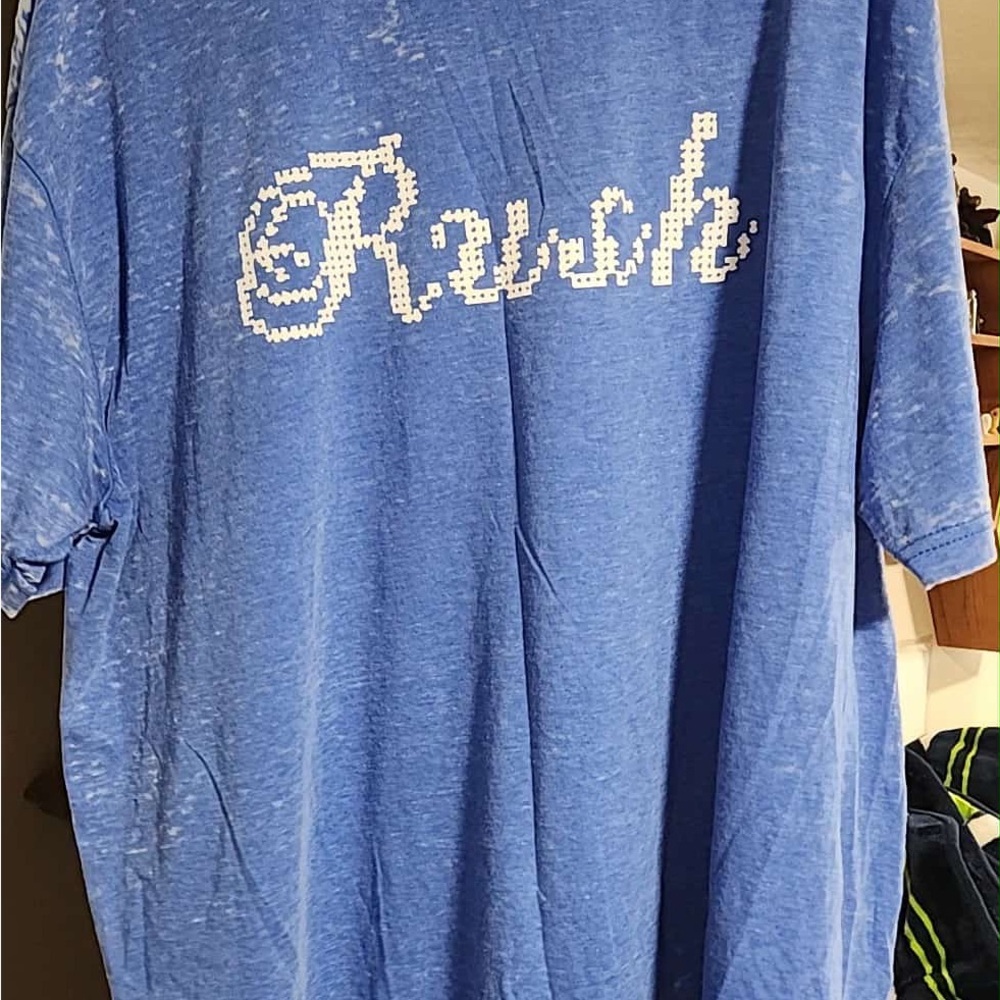 NWT Troye Sivan “Rush” Tour Tee – Blue Acid Wash Graphic T-Shirt Size 2XL